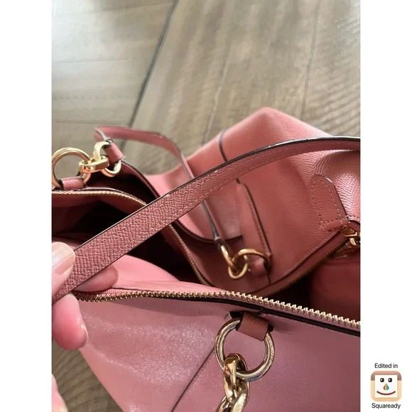 Coach Ava Pink Tote Bag - Picture 9 of 10